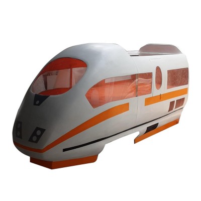 Mô hình đầu tàu hỏa  bằng composite [ KT: 2800x1200x1200mm]