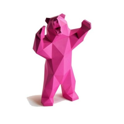 Mô hình con gấu bằng composite cao cấp [KT: Cao 1300 mm] 